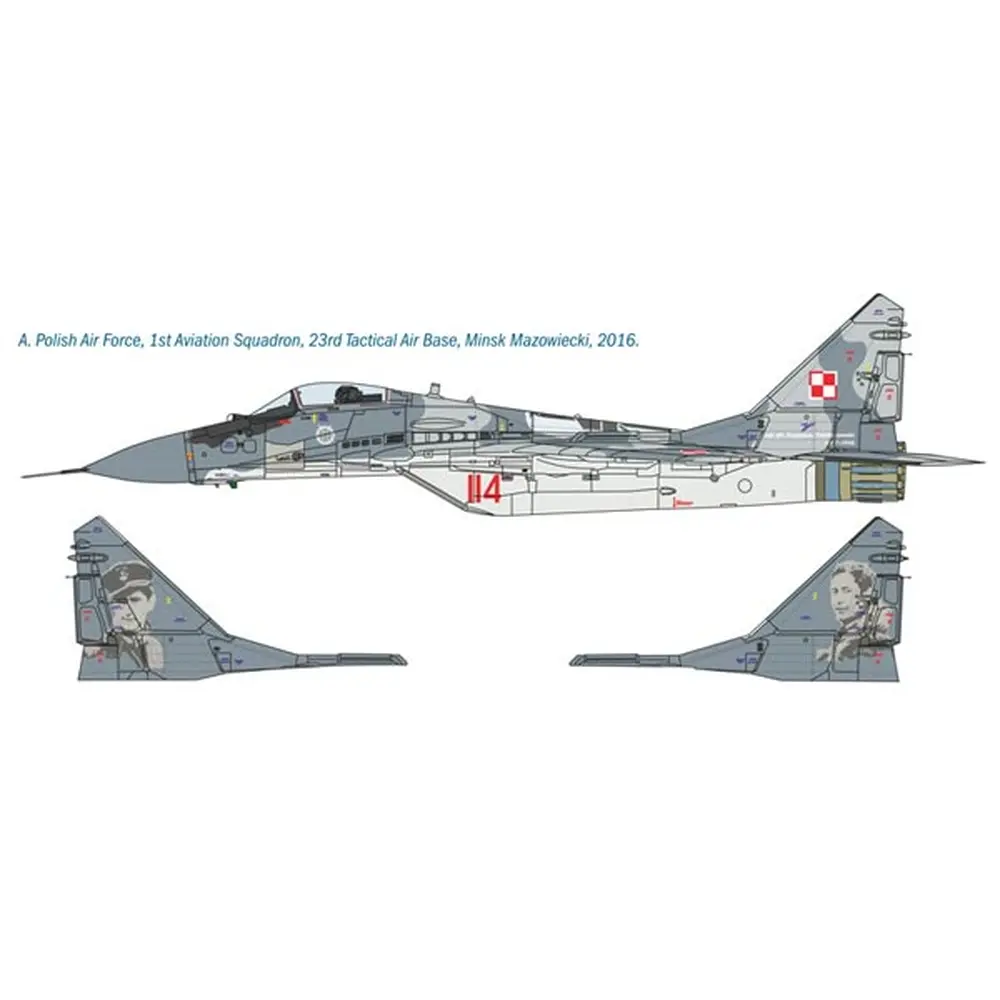 Avion MiG-29 Fulcrum - ITALERI I1377 - 1/72 - 4