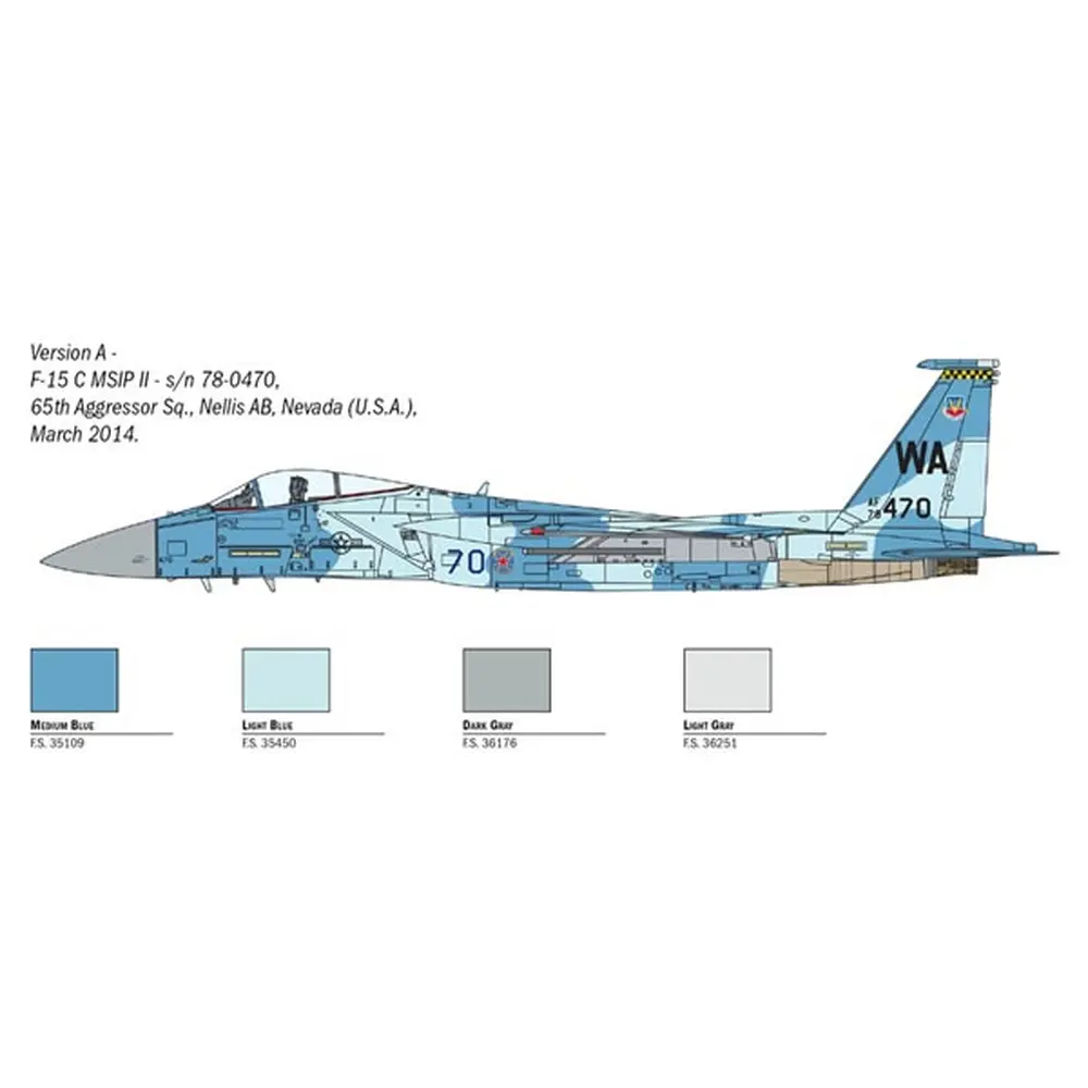 Avion F-15C Eagle - ITALERI I1415 - 1/72 - 4