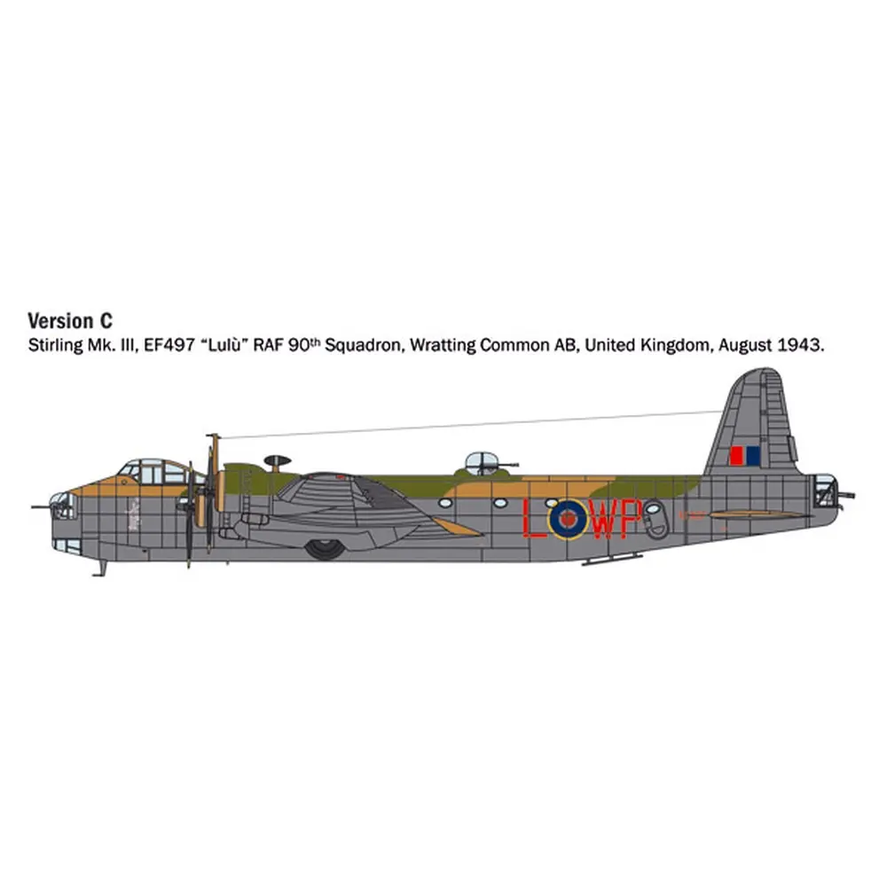 Avion Short Stirling Mk.III - ITALERI I1462 - 1/72 - 1939-1945 - 5