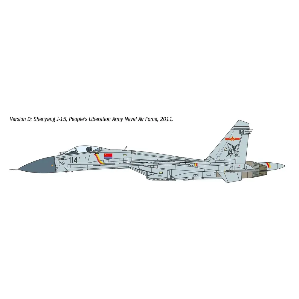 Sukhoi Su-33 Flanker-D - ITALERI 197 - 1/72 - 4