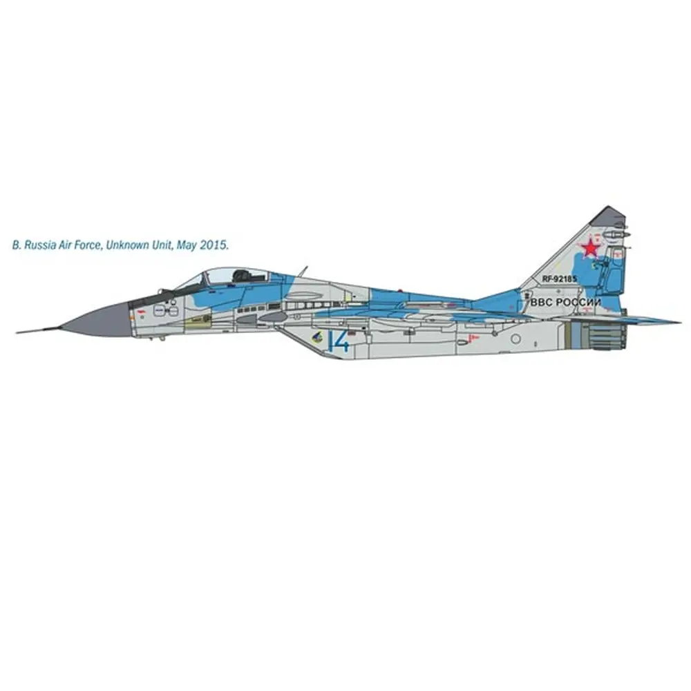 Avion MiG-29 Fulcrum - ITALERI I1377 - 1/72 - 5