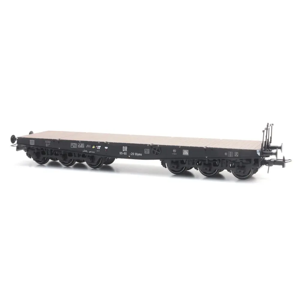 Wagon plat SSyms46 656029 - Artitec 20.321.10 - HO 1/87 - DR - EP III - 2R - 3