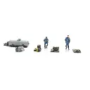 Cargo : pulvérisateur de mauvaises herbes + 2 figurines - Artitec 28.127 - HO 1/87 - 6