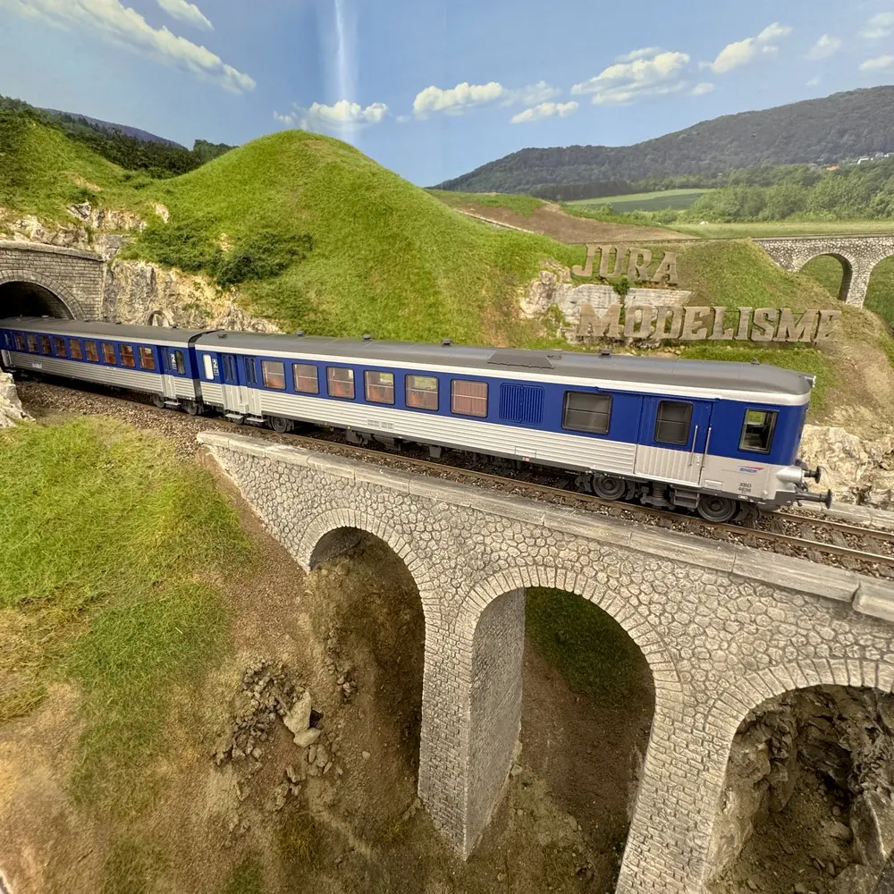 Autorail diesel EAD X4638-XR8650 - LS Models 11032S - HO 1/87 - SNCF - Ep V - Digital sound - 2R - 6