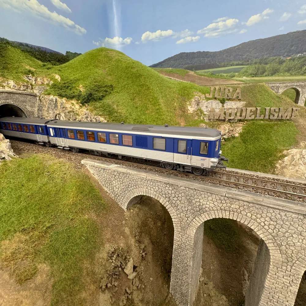 Autorail diesel EAD X4638-XR8650 - LS Models 11032S - HO 1/87 - SNCF - Ep V - Digital sound - 2R - 7