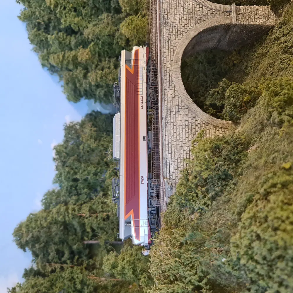 Locomotive électrique CC 6502 Arzens gris métallisé - LS Models 10320S - HO 1/87 - SNCF - Ep IV - Digital sound - 2R - 5