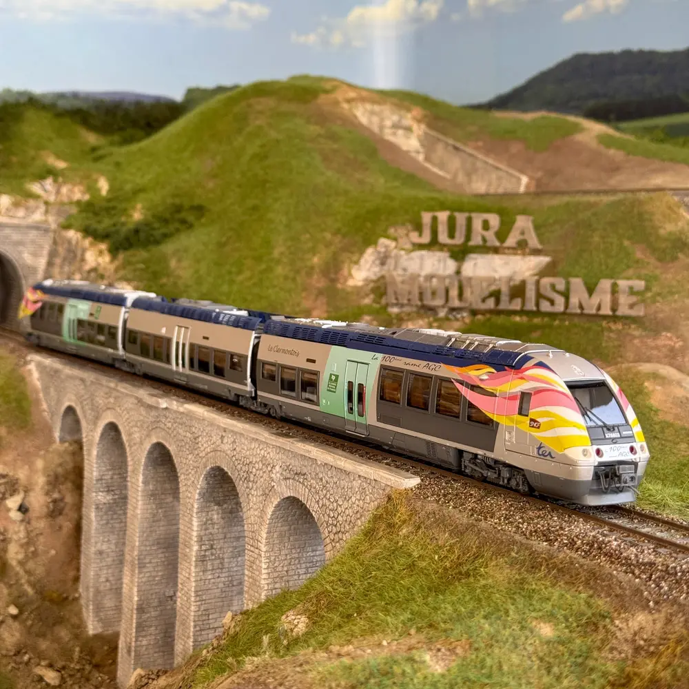 Automotrice AGC X 76603/76604 - Ls Models 10072 - HO 1/87 - SNCF - EP V-VI - 6