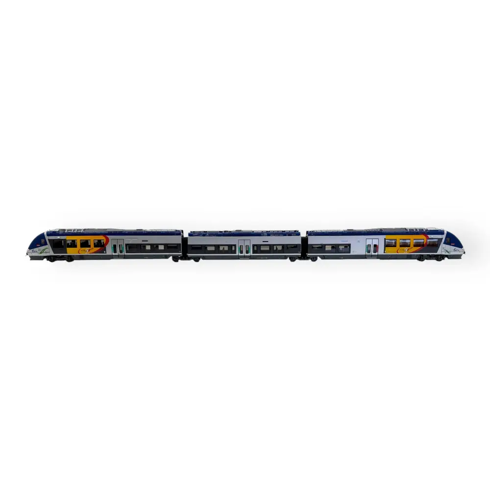 Rame automotrice AGC X 76743/76744 Ls Models 10075S - HO 1/87 - SNCF - EP V / VI - 3