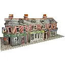 Boutique + Pub D'Angle - Brique - Metcalfe PO308 - HO 1/87  - 3