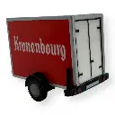 Remorque Kronenbourg - Makette VK-8421 - HO 1/87 - 2