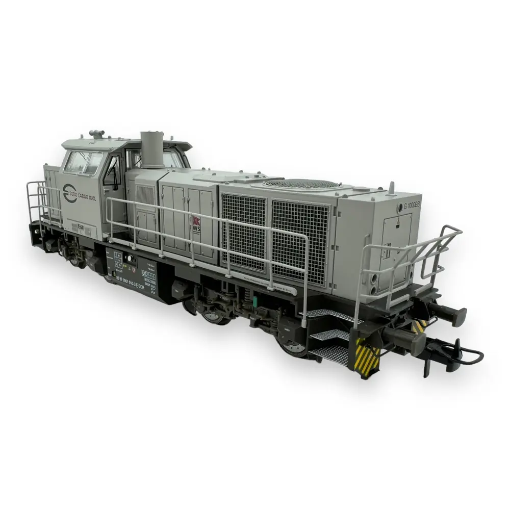 Locomotive diesel Vossloh G1000 Euro Cargo Rail - Mehano 90252 - HO 1/87 - SNCF - Ep VI - Analogique - 2R - 2