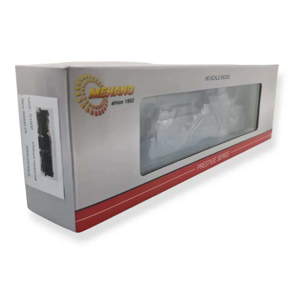 Châssis motorisé à 4 essieux pour G1000 - 2 bogies - MEHANO 90000-ox - HO 1/87ème - 4