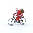Cycliste Père Noël Magnorail KKf-2 - HO 1/87 - déjà assemblé - 3