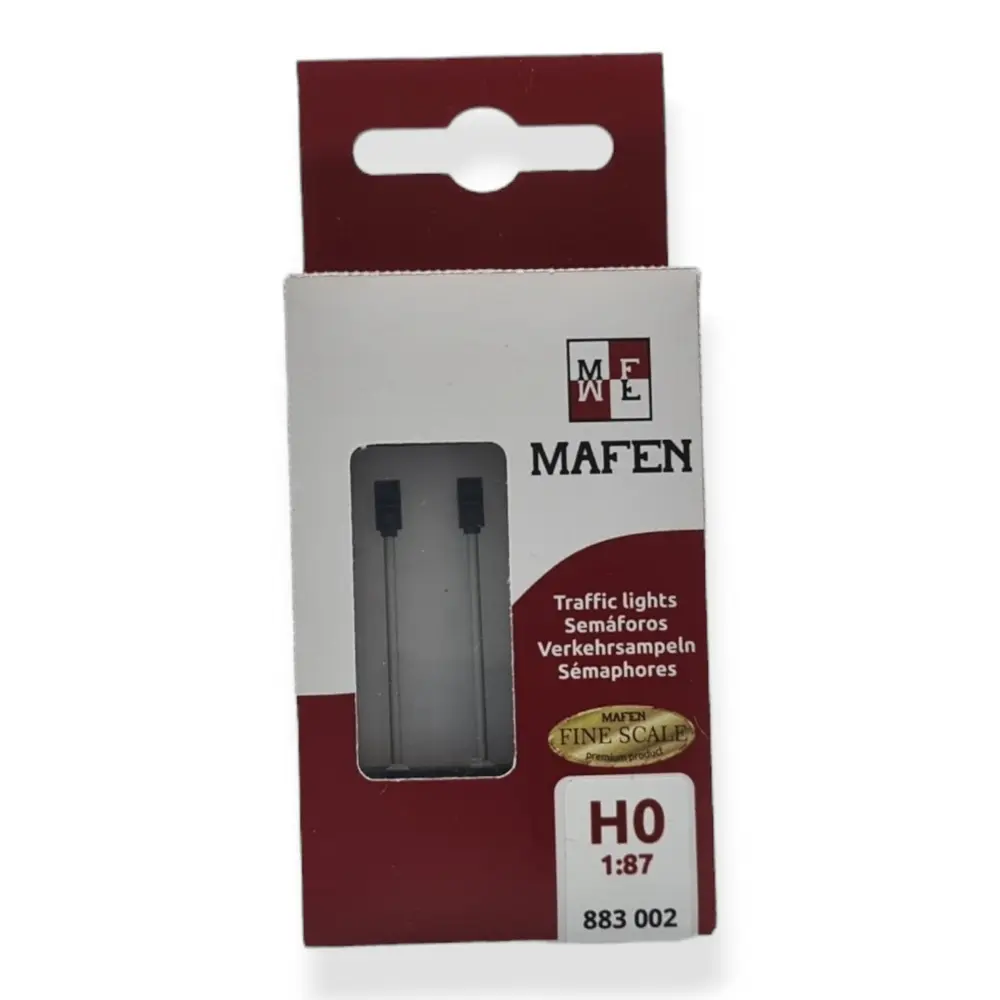 Lot 2 Sémaphores pour piétons HO 1/87ème MAFEN 883002 | Fonctionnels - 2