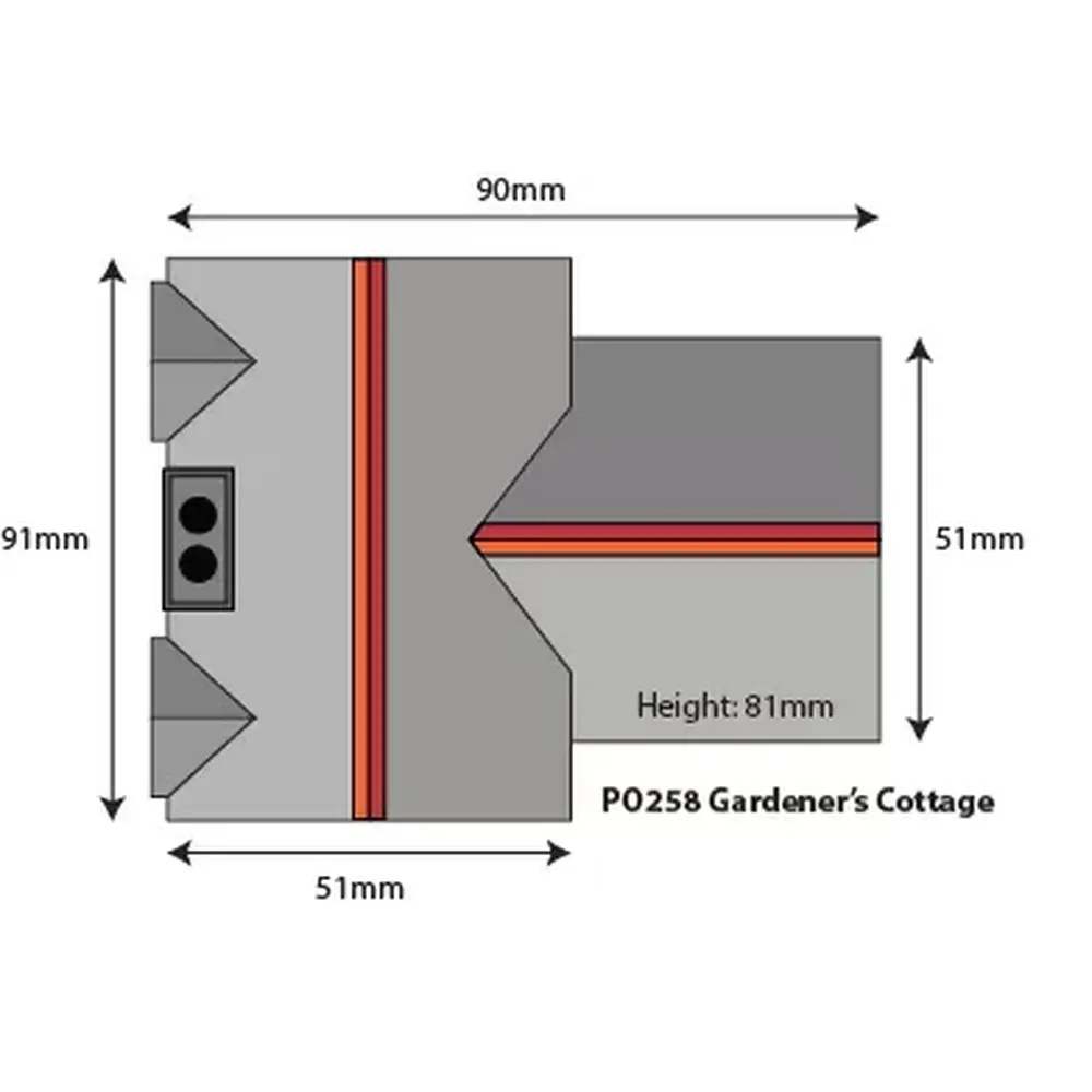 Maison du jardinier - Metcalfe PO258 - OO/HO - 5