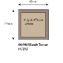 Tour de guet - Metcalfe PO292 - OO/HO - 3