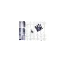 Coffret Expert Magnorail BF-2 - HO 1/87ème - avec 2 cyclistes - 6