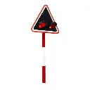 2 indicateurs alternatifs pour les passages à niveau suisses - Mafen 883201 - HO 1/87 - SBB - 2