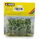 Pack de 3 arbres fruitiers Noch 25110 - HO | TT - hauteur 80 mm - 4