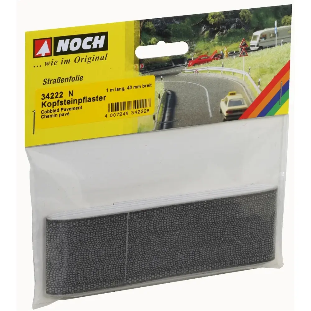 Route pavée - Noch 34222 - N 1/160 - 100x4 cm - 2