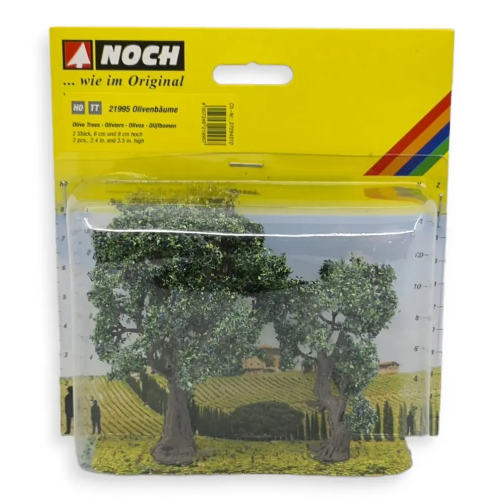 Pack 2 Oliviers - NOCH 21995 - HO | TT - Arbres pour Diorama - 3