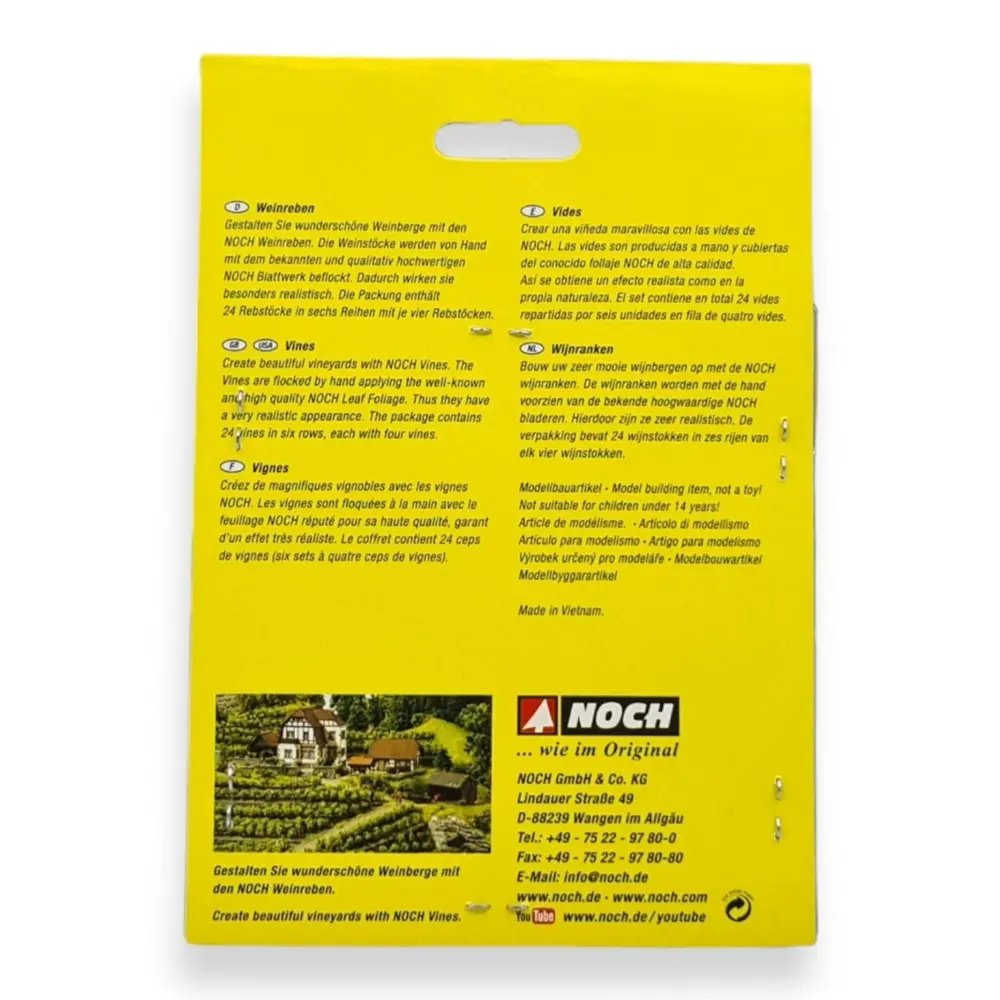24 pieds de vigne - NOCH 21540 - HO 1/87e - 3