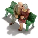 Pack de 3 couples d'amoureux NOCH 36510 - N : 1/160 - 2