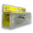 Un bateau de pêche à moteur avec personnages - NOCH 16820 - HO 1/87 - 2