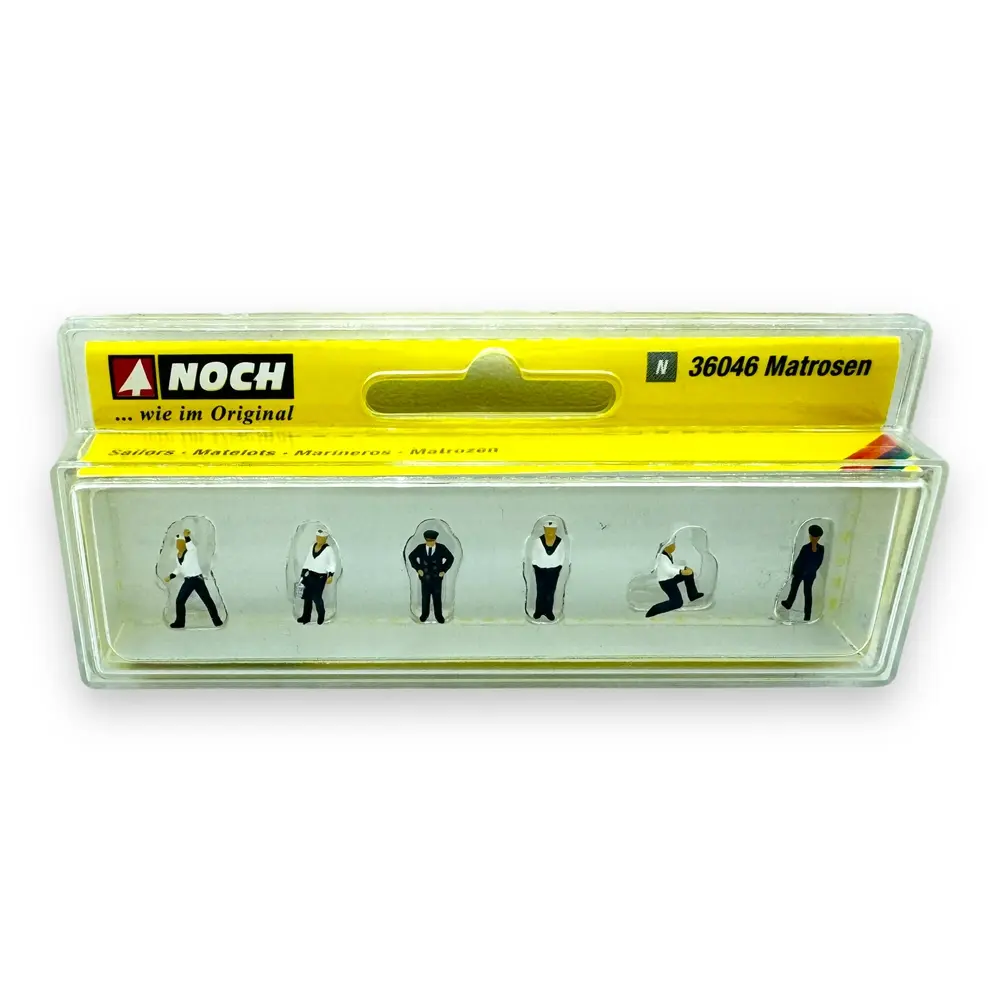 6 personnages marin - NOCH 36046 - N 1/160 - 2