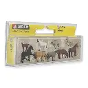 Pack de 9 chevaux NOCH 36761 - N : 1/160 - 2