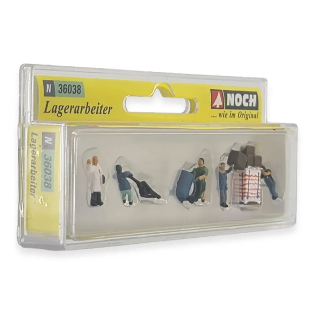 Pack de 5 employés d'entrepôt NOCH 36038 - N : 1/160 - 2