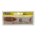Lot de 2 personnages assis sur une barque NOCH 16800 - HO : 1/87 - 2
