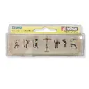 Lot de 6 randonneurs avec croix sommitale NOCH 36874 - N 1/160 - 2