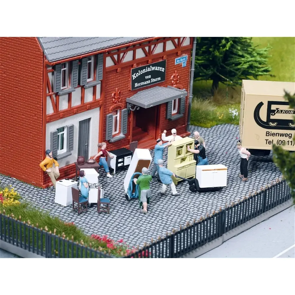 Meubles de cuisine et électroménager - Noch 14833 - HO 1/87 - 2