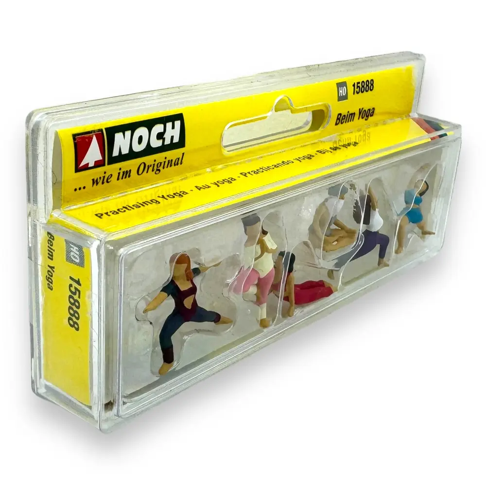 Personnages au yoga - Noch 15888 - HO 1/87 - 3