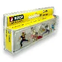 Personnages au yoga - Noch 15888 - HO 1/87 - 3