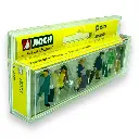 Personnages - voyageurs avec valises - NOCH 15223 - HO 1/87 - 3