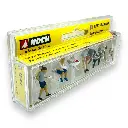 Personnages au camping - Noch 15881 - HO 1/87 - 3