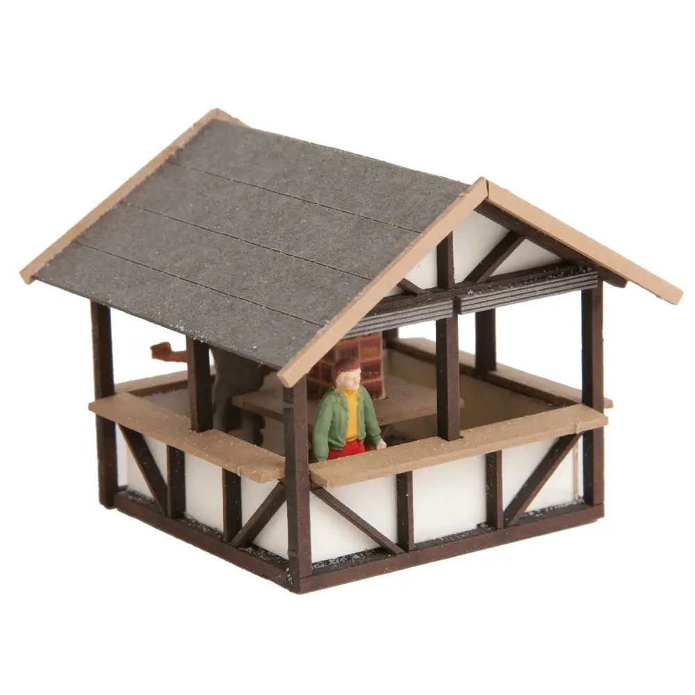 Stand de marché de noël vin chaud - Noch 14683 - N 1/160 - 2