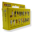 Pack XL 18 Figurines "Voyageurs" NOCH 16106 - HO 1/87ème - 2