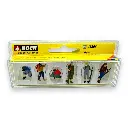 Personnages randonneurs pélerins - NOCH 15868 - HO 1/87 - 2