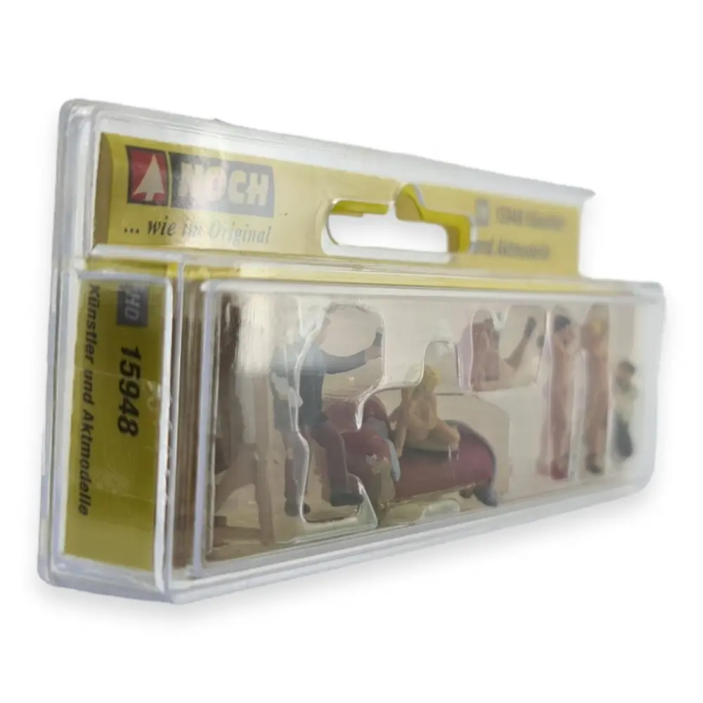 Lot artiste, photographe et modèles nues NOCH 15948 - HO 1/87 - 2