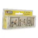 Pack de 6 enfants au terrain de foot NOCH 15817 - HO : 1/87 - 3