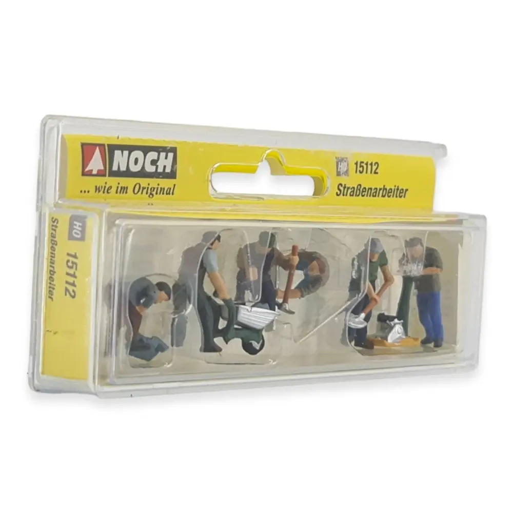 Pack de 6 "Travailleurs de la route" NOCH 15112 - HO : 1/87ème - 2