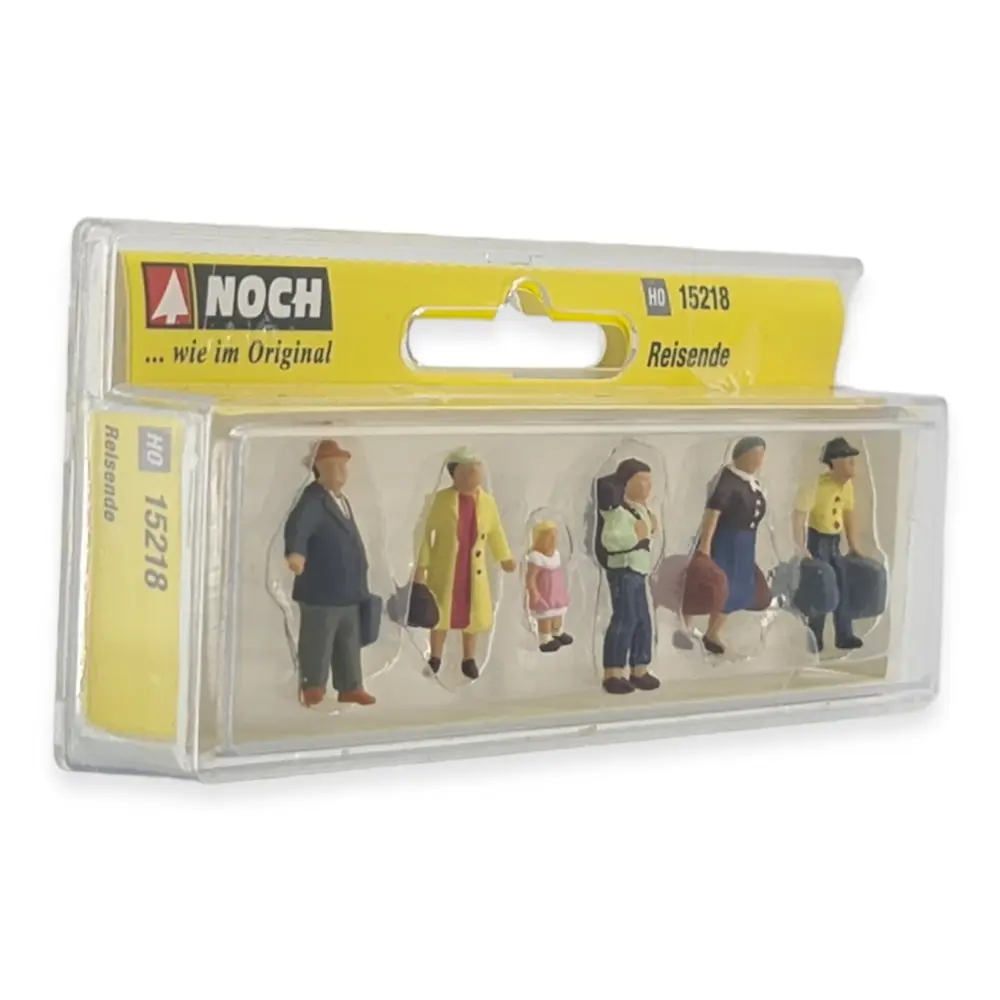 Pack de 6 voyageurs - Noch 15218 - HO 1/87 - 2