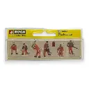 Equipe de poseurs de voies - Noch 15276 - HO 1/87e - 2