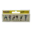 Lot de 6 personnages assis - NOCH 15540 - HO 1/87 - 2