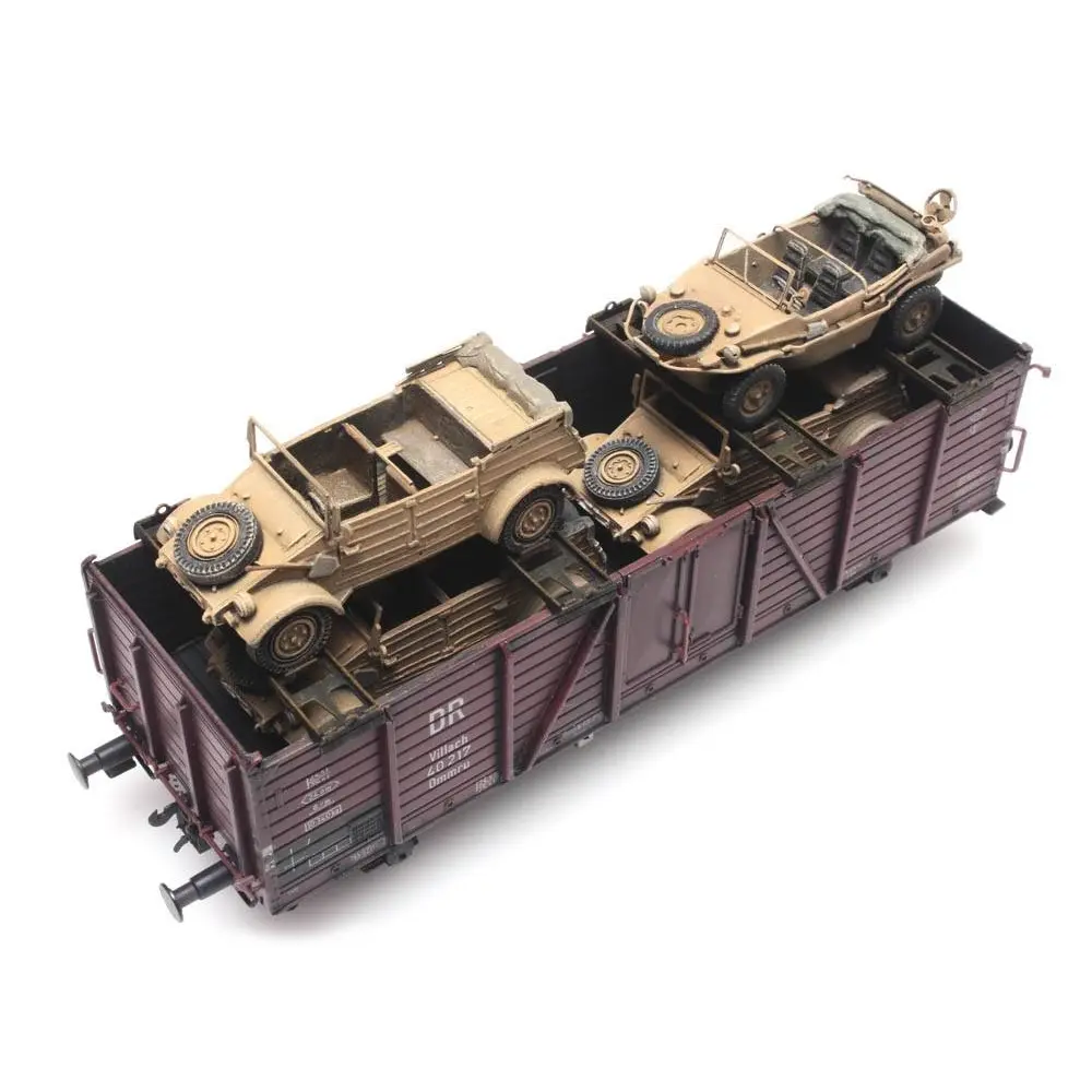 Wagon porte-autos pour Villach - Artitec 487.801.69 - HO 1/87 - 2