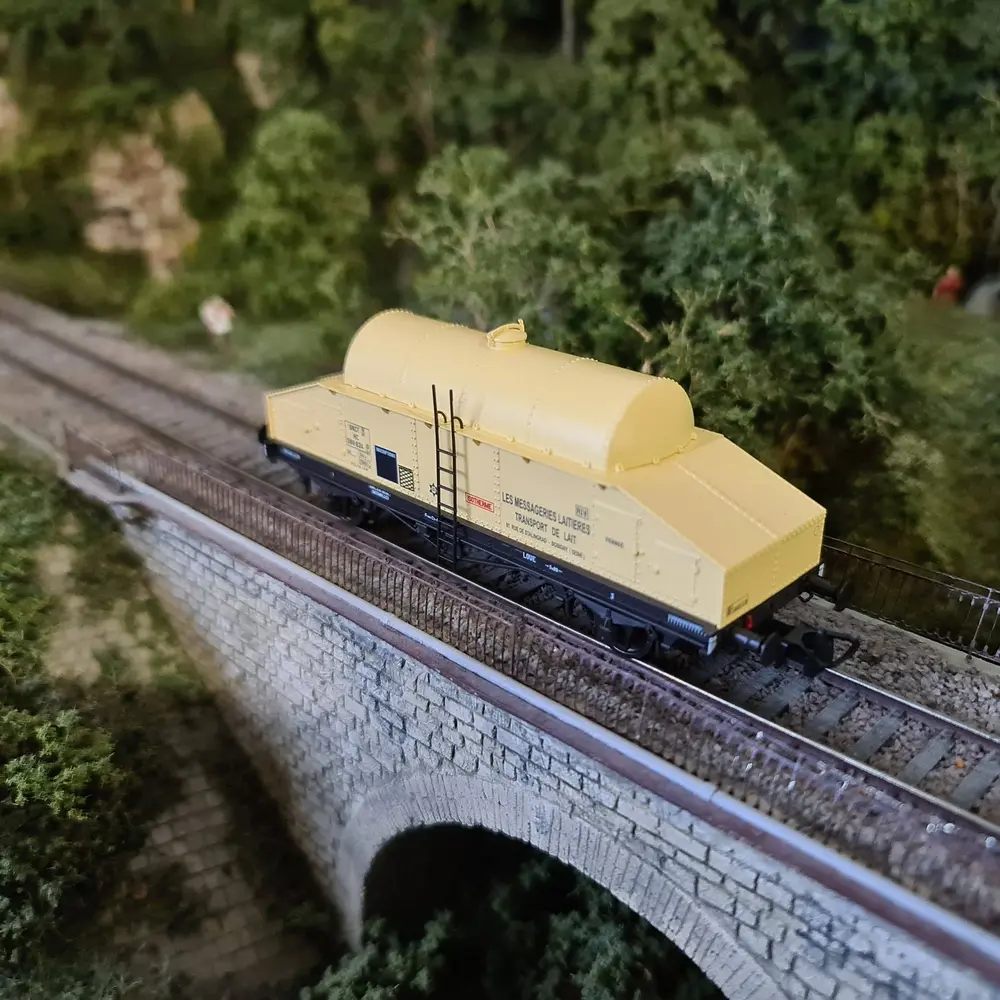Wagon laitier "beurre frais" Novateur modèles 50006 - HO 1/87 - SNCF - EP III - 4