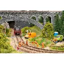 Scène sonore "Chantier sur la voie - 6 travailleurs" - NOCH 12951 - N 1/160 - 3